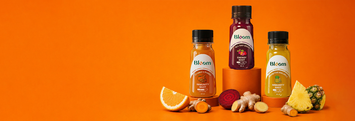 Real Roots.
Real Fruits.
Cold Pressed.
